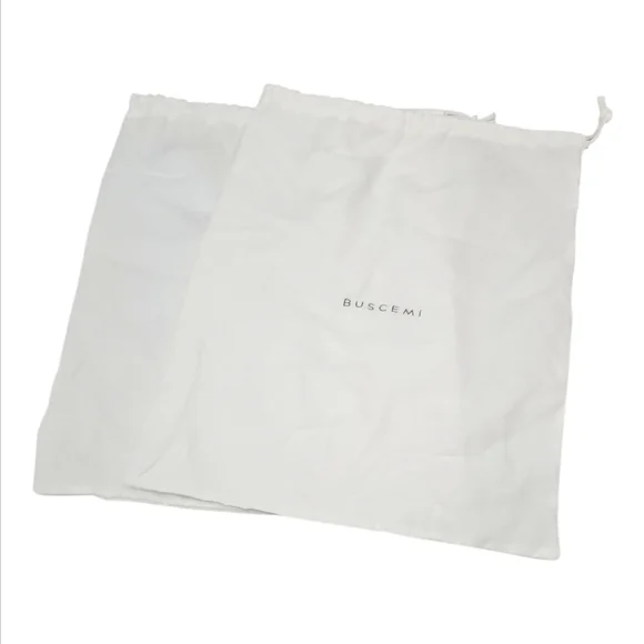 BUSCEMI |125mm Red Leather High-Top Sneakers Gold Lock EU 38 / US 8 NWT - Picture 11 of 11